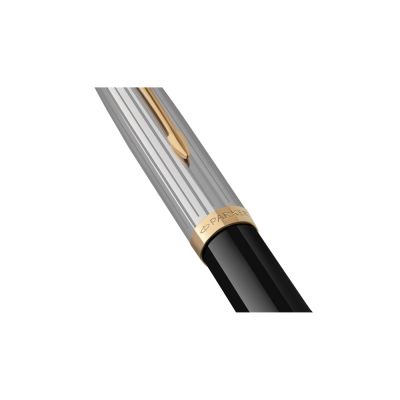Перьевая ручка Parker 51 Premium Black GT, перо: M/F, чернила: Black,Blue, в подарочной упаковке-4