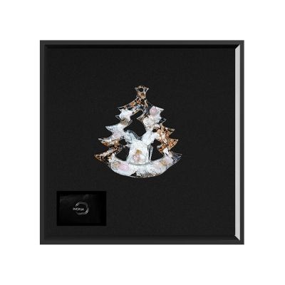 Елочные игрушки (Ель) Розовый кварц-1