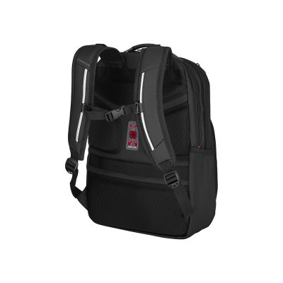 Рюкзак WENGER Cosmic 17, чёрный, переработанный ПЭТ/ПВХ/полиэстер, 34 x 23 x 49 см, 30 л-3