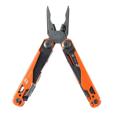 Мультитул Stinger, 107 х 19 мм, 19 функций, сталь, оранжевый корпус, стоунвош, в картонной коробке, в комплекте нейлоновый чехол-3