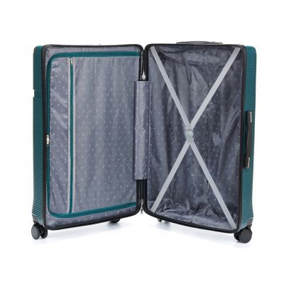 Чемодан TORBER Onego, бордовый, ABS-пластик, 69,5 х 46 х 26 см, 69 л-6