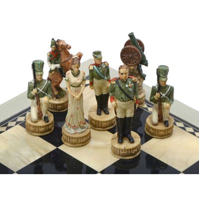 Шахматы Бородино, серый-3