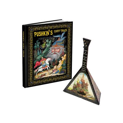 Подарочный набор Музыкальная Россия: балалайка, книга Сказки Пушкина-1