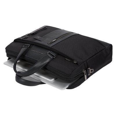 Сумка для ноутбука, Piquadro Brief, Черный-3