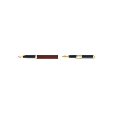 Ручка 2 в 1 шариковая и перьевая Pierre Cardin COMBI PEN, цвет - терракотовый. Упаковка Е-4