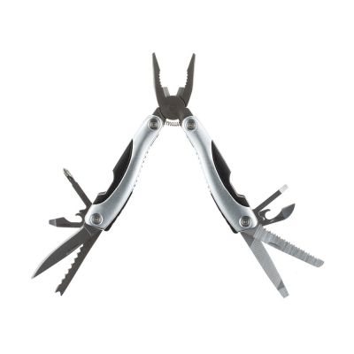 Мультитул Stinger, 100x50 мм, 15 функций, сталь/алюминий/пластик, серебристый, в нейлоновом чехле-2