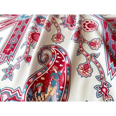 Платок Кавказский скакун-1