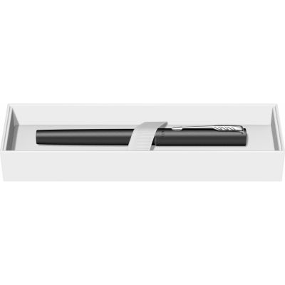 Ручка-роллер Parker Vector XL Black CT, стержень: F, цвет чернил:black, в подарочной упаковке-10