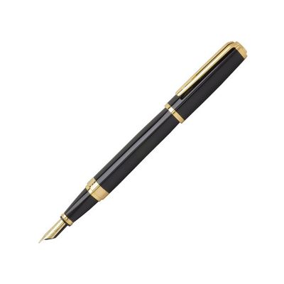 Перьевая ручка Waterman Exception, цвет: Slim Black GT, перо: F-1