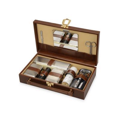 Дорожный несессер с пеной и станком для бритья. Cepi-0