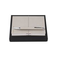 Подарочный набор: блокнот А6, ручка шариковая. Hugo Boss