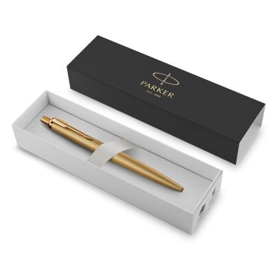 Шариковая ручка Parker Jotter XL SE20 Monochrome в подарочной упаковке, цвет: Gold, стержень Mblue-1