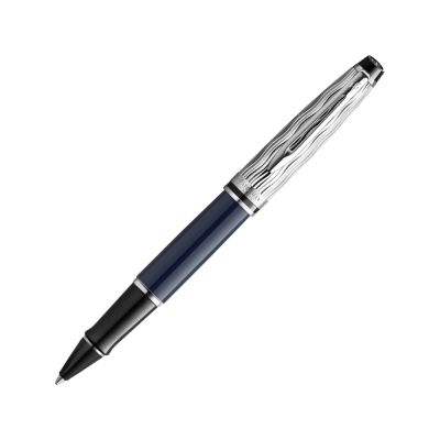 Ручка-роллер Waterman Expert22 SE deluxe Blue CT, цвет: Black, в подарочной упаковке-0