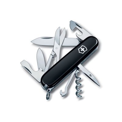Нож перочинный VICTORINOX Climber, 91 мм, 14 функций, чёрный-0