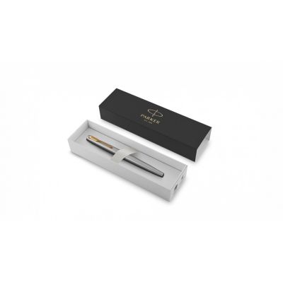 Перьевая ручка Parker Jotter Stainless Steel GT, Mblue-1