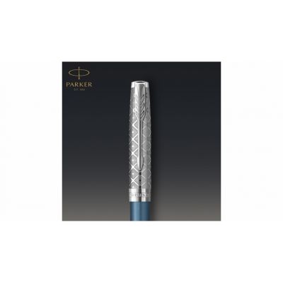 Шариковая ручка Parker Sonnet Premium Refresh BLUE CT, стержень: M, цвет чернил: black , в подарочной упаковке-5