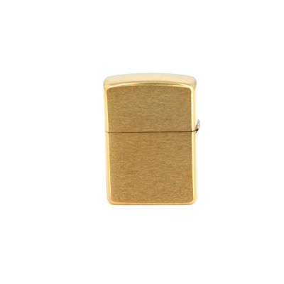 Зажигалка ZIPPO Armor™ с покрытием Brushed Brass, латунь/сталь, золотистая, матовая, 38x13x57 мм-1