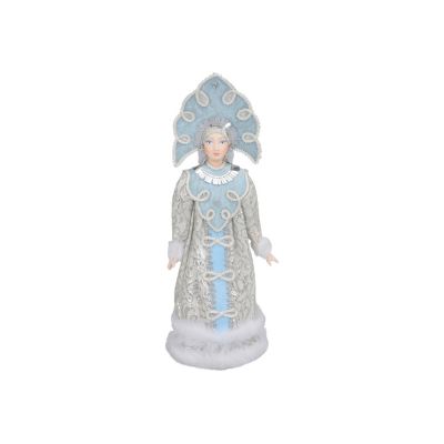 Подарочный набор Новогоднее настроение: кукла-снегурочка, платок-2