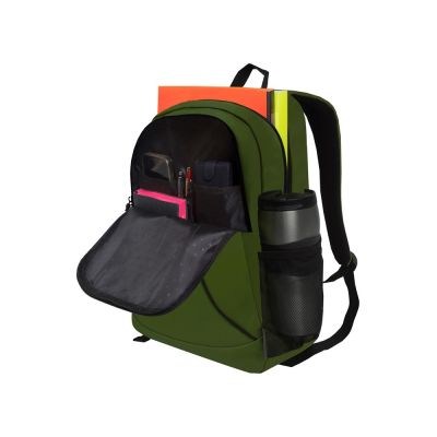 Рюкзак TORBER ROCKIT с отделением для ноутбука 15,6, зеленый, полиэстер 600D, 46 х 30 x 13 см-8