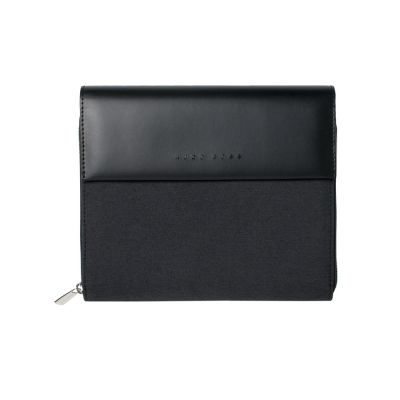 Папка для участника конференции формата А5 Advance Fabric Dark Grey. Hugo Boss-4