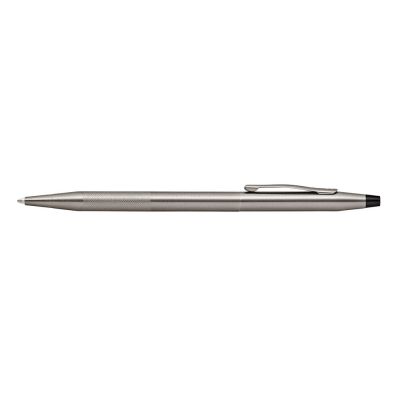 Шариковая ручка Cross Classic Century Titanium Grey Micro Knurl, серебристый-1