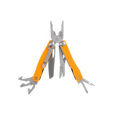 Мультитул Stinger, 106 мм, 15 функций, сталь/АБС-пластик, оранжевый, в комплекте нейлоновый чехол-1