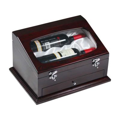 Шкатулка для вина Ларец Изабеллы, темно-коричневый-1