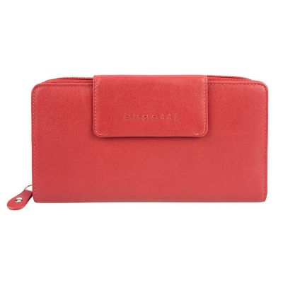 Кошелёк BUGATTI ЗЕНИТ | VERTICE, красный, натуральная воловья кожа, 19,5х3,5х11 см-1