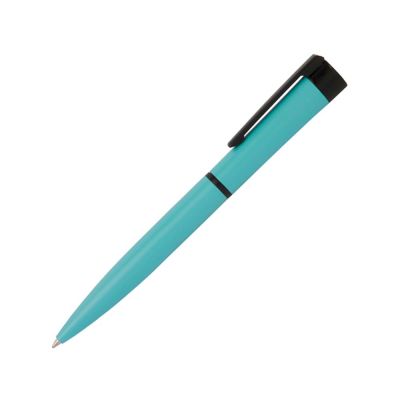 Ручка шариковая Pierre Cardin ACTUEL c поворотным механизмом, тиффани/черный-0