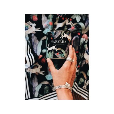 Платок Зайцы. Varvara-3