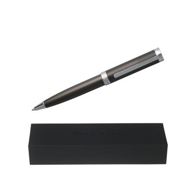 Ручка шариковая Column Dark Chrome. Hugo Boss-2