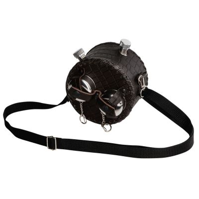 Фляга 506, 2*0,5л(круглая)+2 стаканчика-0