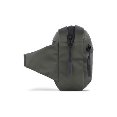 Сумка на пояс BUGATTI Blanc, оливковая, тарпаулин/полиэстер, 26х5,5х13,5 см-2