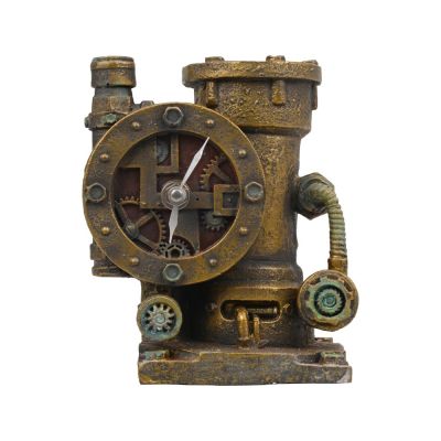 Часы-карандашница, бронзовый-2