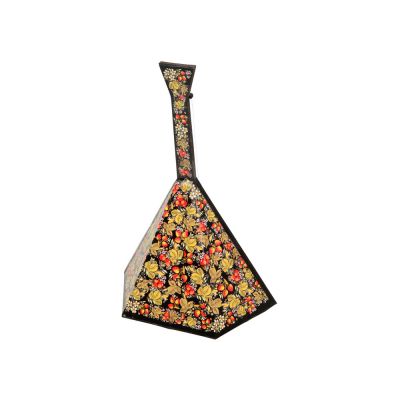 Набор Музыкальная Россия с декоративной балалайкой и книгой Россия в деревянном сундуке-3