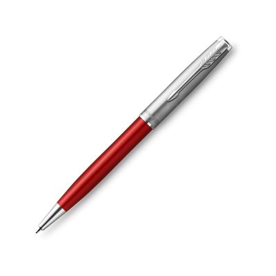 Шариковая ручка Parker Sonnet Entry Point Red Steel CT, стержень: M, цвет чернил: black , в подарочной упаковке-0