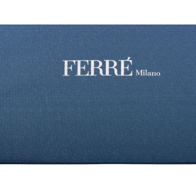 Зонт складной автоматический Ferre Milano, синий-6