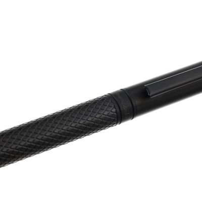 Ручка-роллер Pierre Cardin LOSANGE, цвет - черный. Упаковка B-1-5