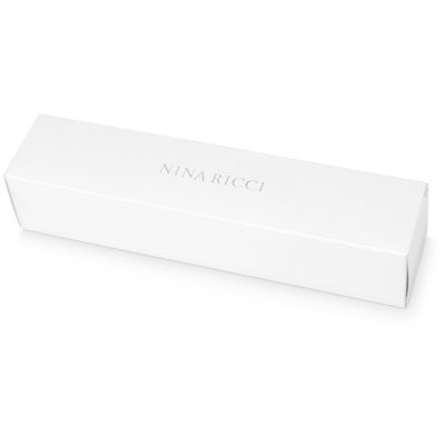 Ручка шариковая Nina Ricci модель Legende Burgundy, красный/серебристый-8