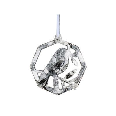 Елочные игрушки (Снегирь) Обсидиан-0