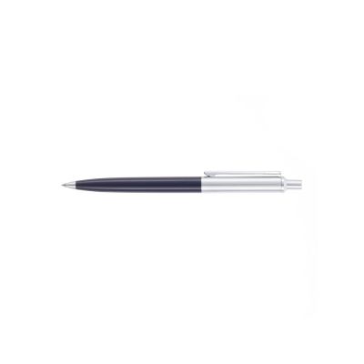 Ручка шариковая Pierre Cardin EASY. Цвет - синий и серебристый. Упаковка Е-2