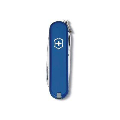 Нож-брелок VICTORINOX Classic SD, 58 мм, 7 функций, синий-1