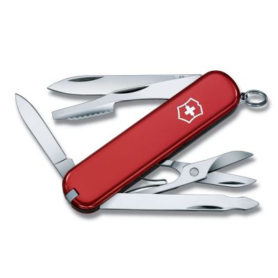 Нож перочинный VICTORINOX Executive, 74 мм, 10 функций, красный-0