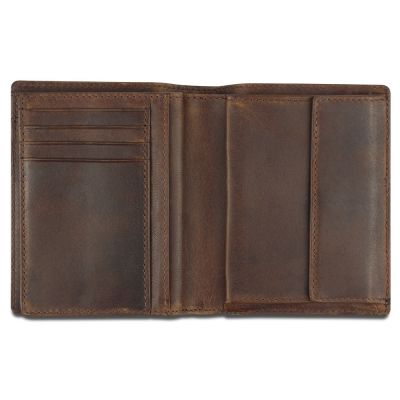 Бумажник Mano Don Leon, натуральная кожа в коричневом цвете, 9,7 х 11,7 см-3