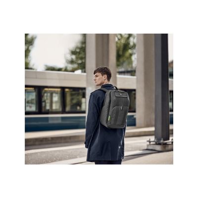 Рюкзак VICTORINOX Architecture Urban 2 Deluxe Backpack 15, серый, полиэстер/кожа, 31x23x46 см, 23 л-16