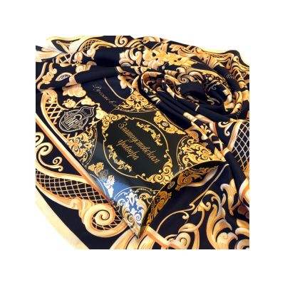 Платок Златоустовская гравюра-6