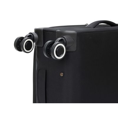 Чемодан TORBER БАЙКАЛ, тёмно-серый металлик, поликарбонат, 37,5 x 20 х 54 см, 37 л-10