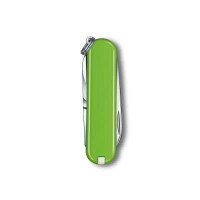 Нож-брелок VICTORINOX Classic SD Colors Smashed Avocado, 58 мм, 7 функций, салатовый-2