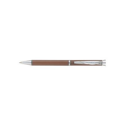 Ручка шариковая Pierre Cardin ROYAL, цвет - коричневый. Упаковка Е-1