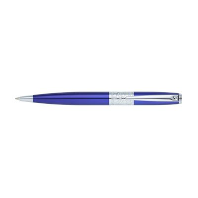 Ручка шариковая Pierre Cardin BARON, синий металлик-1